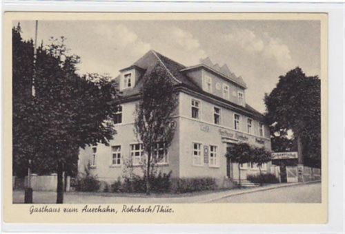 Gasthaus zum Auerhahn in Rohrbach / Thüringen ungelaufen Sehr gut erhalten.