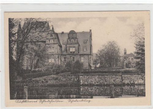Schledehausen. Schelenburg ungelaufen kleiner Knick unten rechts, leicht fleckig, sonst gut erhalten