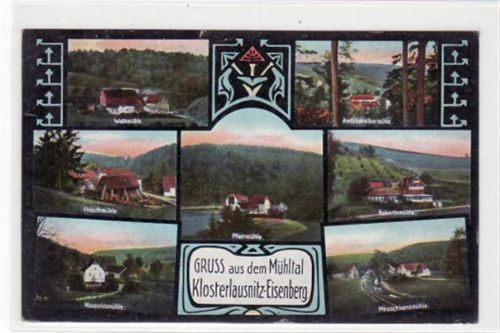 Friedrichroda Fotokarte von Reinhardsbrunn i. Thür. Feuerwehrerholungsheim gelaufen 1952 kleiner Knick rechte Kante, sonst gut erhalten.