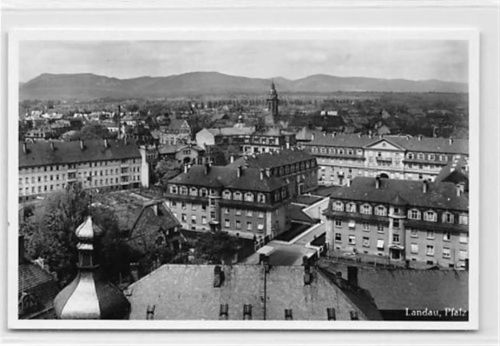 Landau Landau. der Stadt ungelaufen Gute Erhaltung.