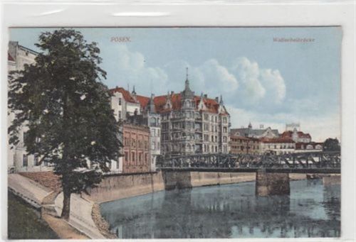 Posen Walischeibrücke in Posen / Poznan ungelaufen Sehr gut erhalten.