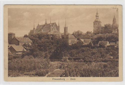 Braunsberg Dom in Frauenburg - Frombork / Kreis Braunsberg - Braniewo ungelaufen Leicht fleckig, sonst gut erhalten.