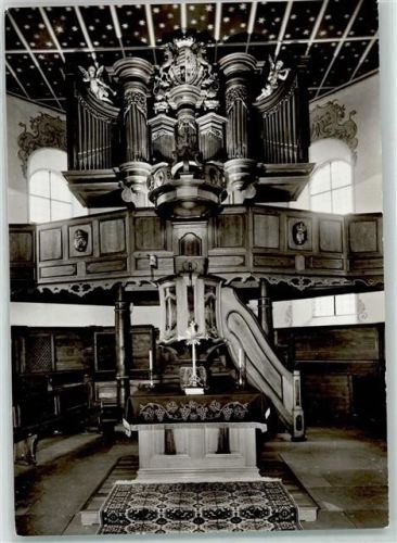 Bad Bergzabern Bergkirche Baumeister Sundahl Orgelbauer C.J. Baumann ano 1782
