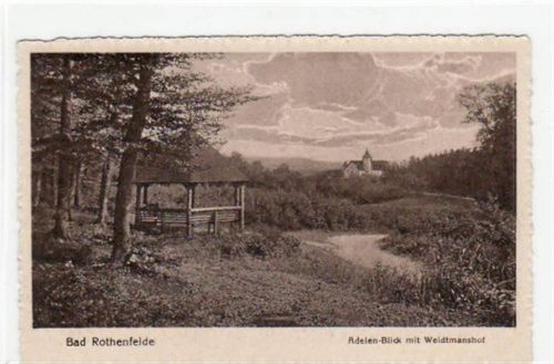 Bad Rothenfelde Bad Rothenfelde mit Adelen - Blick u. Weidtmanshof ungelaufen Gute Erhaltung.
