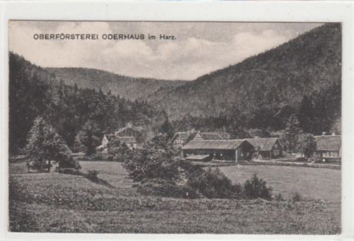 St. Andreasberg Oberförsterei Oderhaus bei St. Andreasberg im Harz ungelaufen Gute Erhaltung.