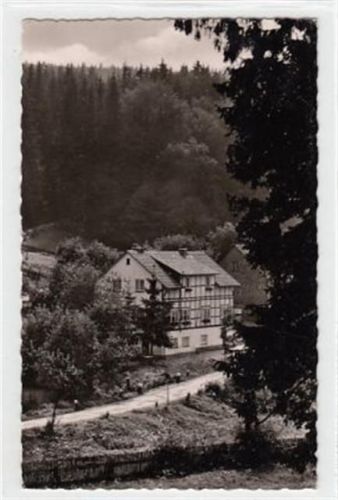 Fohlenplacken im Solling. Pension Düwel gelaufen, 1959. Gute Erhaltung.