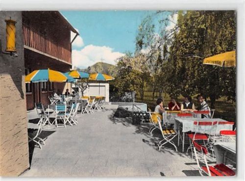 Laaber. Terrasse vom Café Zeitler ungelaufen Gute Erhaltung.