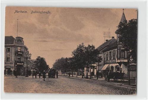 Northeim. Bahnhofstraße. Feldpost Gute Erhaltung.