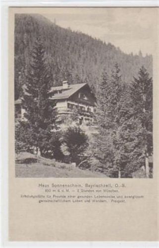 Bayrischzell. Haus Sonnenschein. Ungelaufen. Gute Erhaltung.