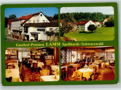 Speßhardt Gasthaus Zum Lamm Gastraum