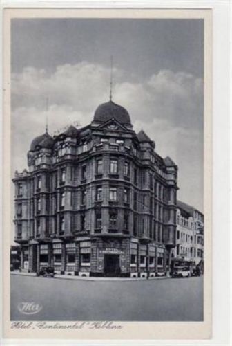 Koblenz Koblenz mit Hotel " Continental " am Bahnhof ungelaufen Top Erhaltung.