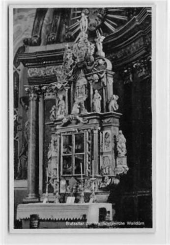 Walldürn. Blutsaltar der Wallfahrtskirche ungelaufen Gute Erhaltung.
