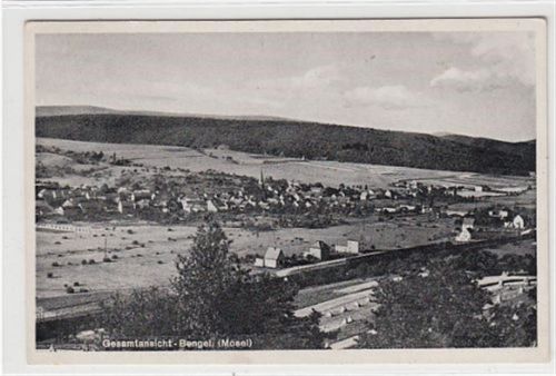 Bengel, Mosel. Gesamtansicht. ungelaufen jedoch frankiert. Gute Erhaltung.