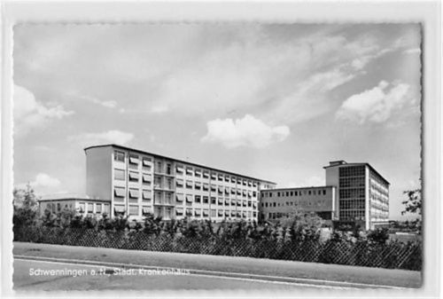 Villingen Schwenningen. ein Blick auf das städtische Krankenhaus ungelaufen Gute Erhaltung.