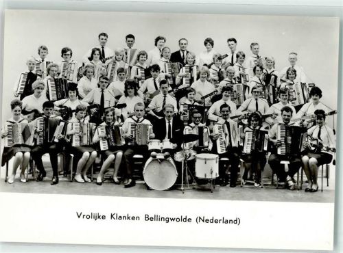 Bellingwolde 1965 Vrolijke Klanken Bellingwolde Nederland - Akkordeon