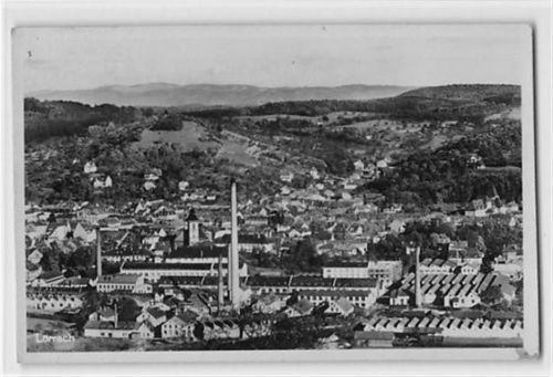 Lörrach Lörrach. der Stadt und Umgebung gelaufen. Leicht bügig, sonst gut erhalten