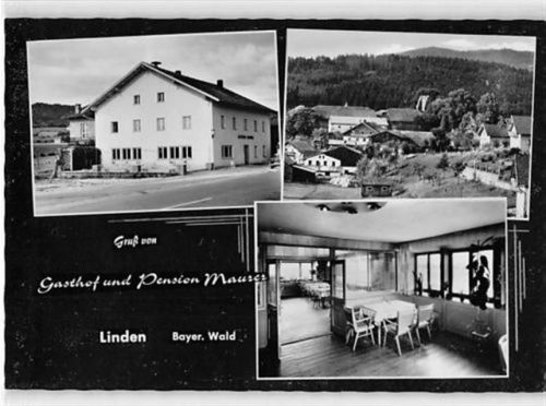 Linden. Gasthof und Pension Maurer ungelaufen Gute Erhaltung.