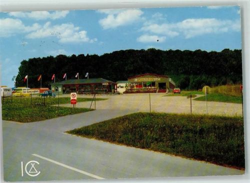 Geiselwind Campingplatz Restaurant Coca-Cola Werbung