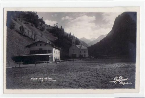 Mayrhofen mit Häusling ungelaufen Ecken mit Albumabdrücken, sonst gut erhalten