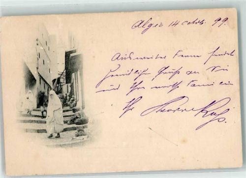 Alger 1899 Verschleierte Frauen