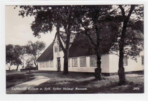 Keitum a. Sylt mit Sylter Heimatmuseum ungelaufen Top Erhaltung.