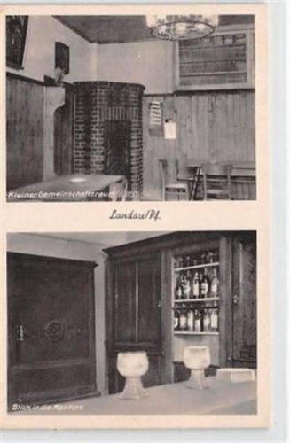 Landau Landau. kleine Gemeinschaftsraum Kantine ungelaufen Gute Erhaltung.