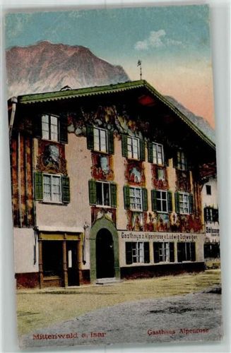Mittenwald Gasthaus Alpenrose