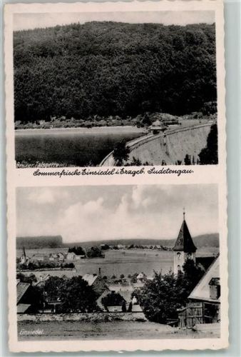 Most Brüx - Talsperre Einsiedel Kirche