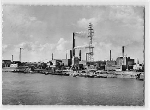 Duisburg Duisburg. Kupferhütte gelaufen. Leichter Stempeldurchdruck, kleiner Knick unten links, sonst gut erhalten