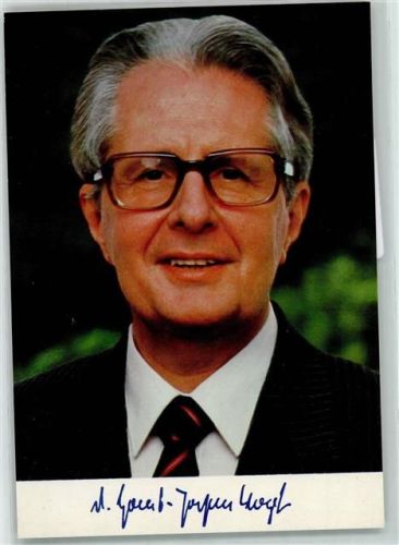 Dr. Hans-Jochen Vogel Faksimile Unterschrift