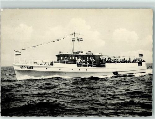 Heiligenhafen 1963 Motorschiff Hai II AK