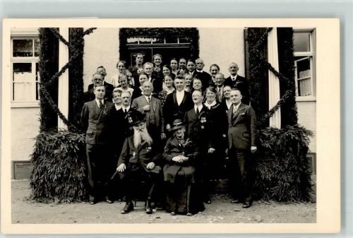Diamantene Hochzeit 1937 Hochzeitsgesellschaft