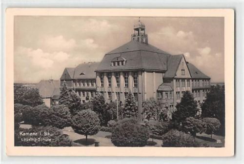 Kamenz Kamenz in Sachsen. Lessing-Schule ungelaufen Gute Erhaltung.