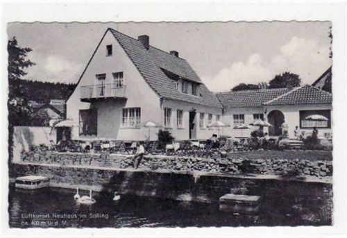 Neuhaus im Solling. ein Pensionshaus gelaufen, 1968. Gute Erhaltung.