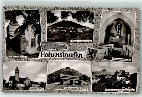 Hohenstaufen Barbarossakirche Altaransicht Kloster Lorch Rechberg