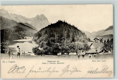 Garmisch 1905 Riessersee Hotel Garmisch