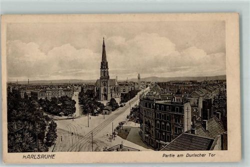 Karlsruhe Durlacher Tor Kirche St. Bernhard