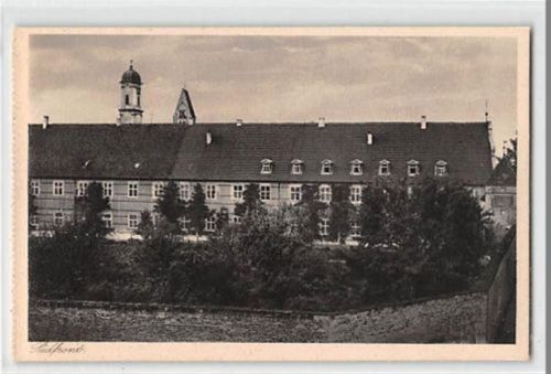 Bad Wörishofen. Südfront der Haushaltungsschule und Erziehungsanstalt der Dominikanerinnen ungelaufen Gute Erhaltung.
