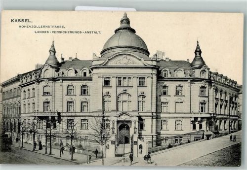 Kassel 1909 Landes-Versicherungs-Anstalt Klebepalast Neobarocke Architektur von Anton Karst