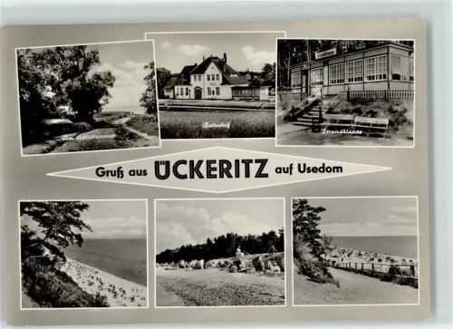 Ückeritz am Achterwasser Bahnhof Strandklause