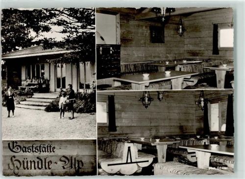 Oberstaufen Gasthaus Hündle Alp Kachelofen Bergstation der Hündle Sesselbahn