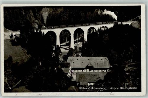 Breitnau Ravennabrücke Höllental Eisenbahn