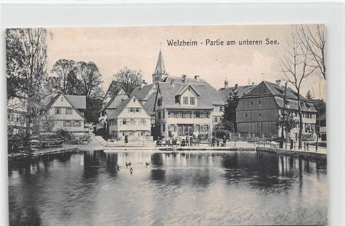 Welzheim. Partie am unteren See ungelaufen Sehr gut erhalten.