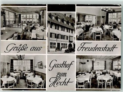 Freudenstadt Gasthaus zum Hecht Oldtimer