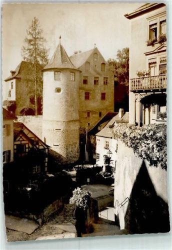 Meersburg Burg Rohabzug ohne Ausgleich und Retusche