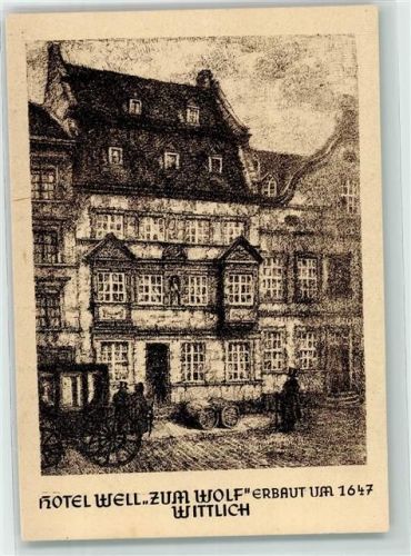 54516 W5560 Wittlich - Hotel Well zum Wolf Weinbau und Weinhandel
