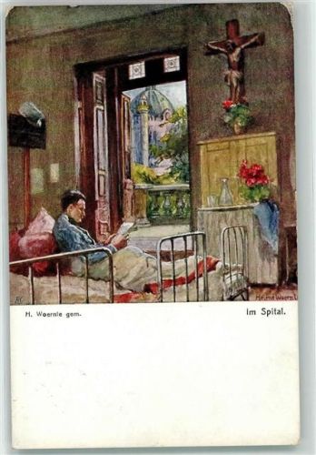 Medizin Spital sign. Woernie H. WK I Kriegsfürsorgeamt 556