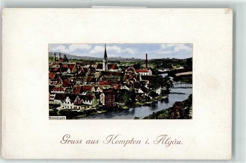 Kempten Altstadt Iller Brücke