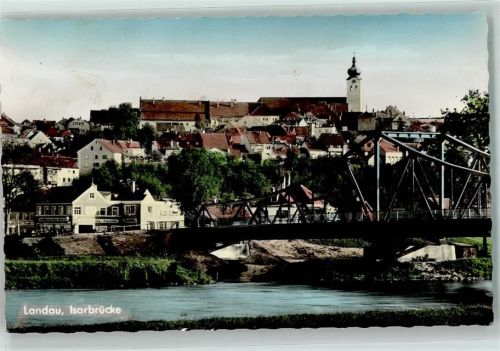 Landau Isarbrücke Kirche