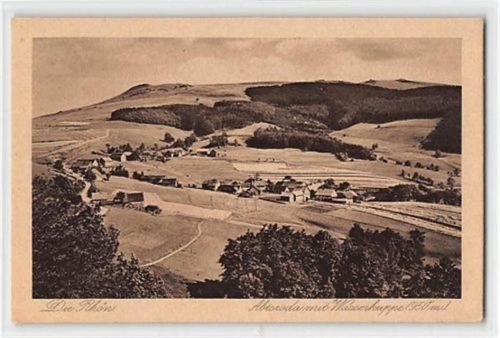 Abtsroda mit Wasserkuppe ungelaufen Gute Erhaltung.